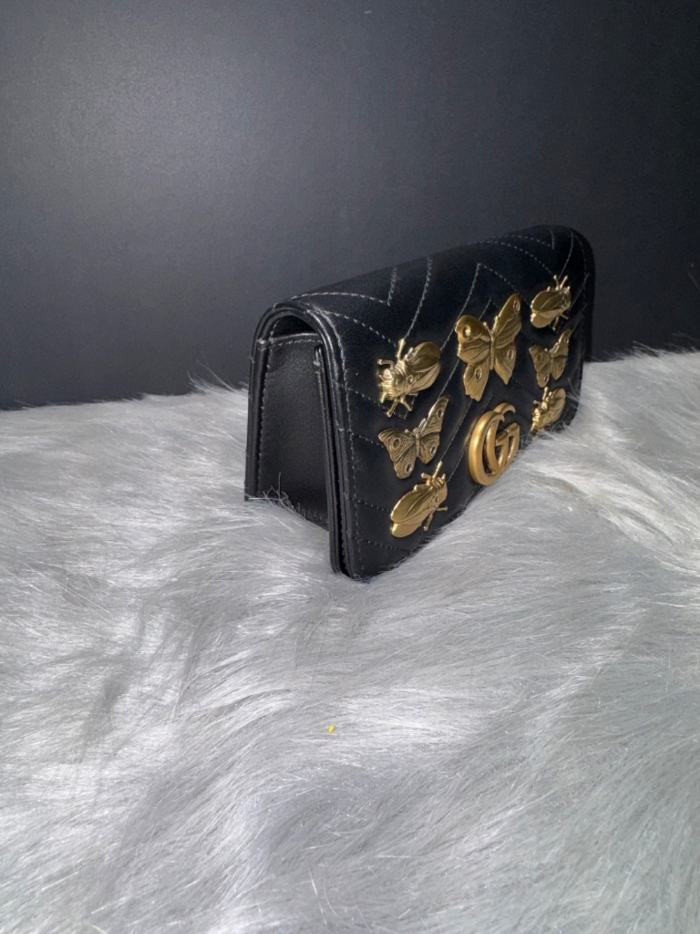 Gucci GG Marmont Animal stud Mini Purse~EUC - Picture 2 of 12